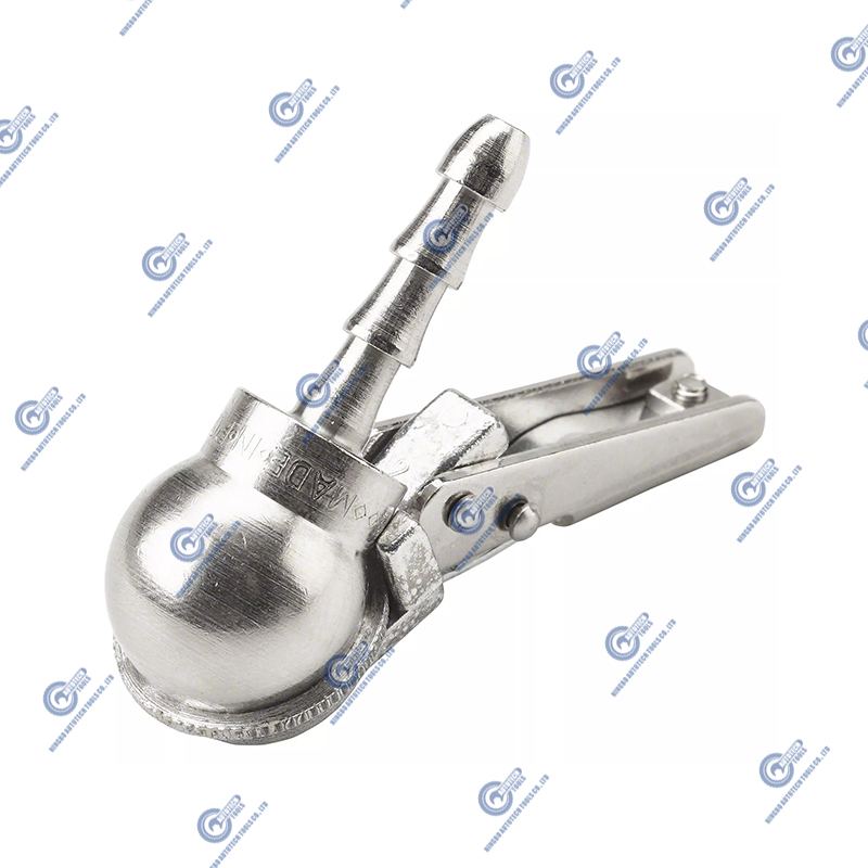AC-06HD قياسي Bore Bore Foot Air Chuck مع مقطع ، 9 ملم خرطوم بارب