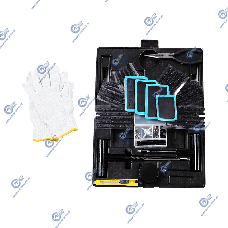 TRK-002HD 62 قطعة إصلاح إطارات الطوارئ